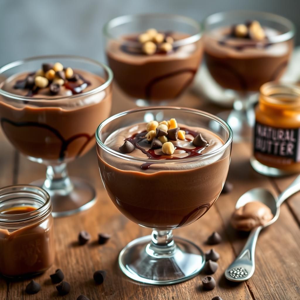 Decadent Chocolate Peanut Butter Mousse