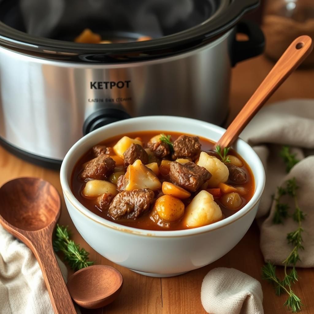 Keto Crockpot Beef Stew