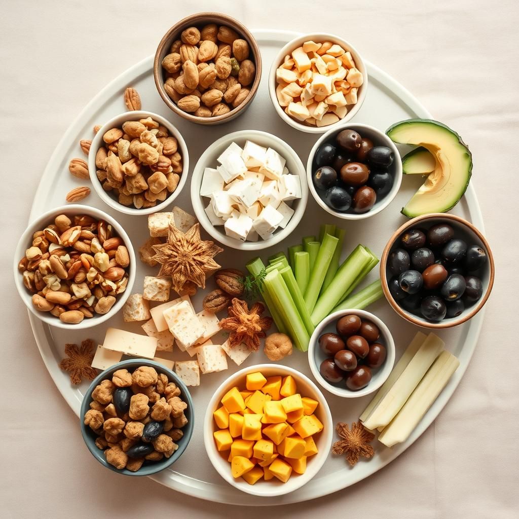 Diverse Keto Snacks and Alternatives