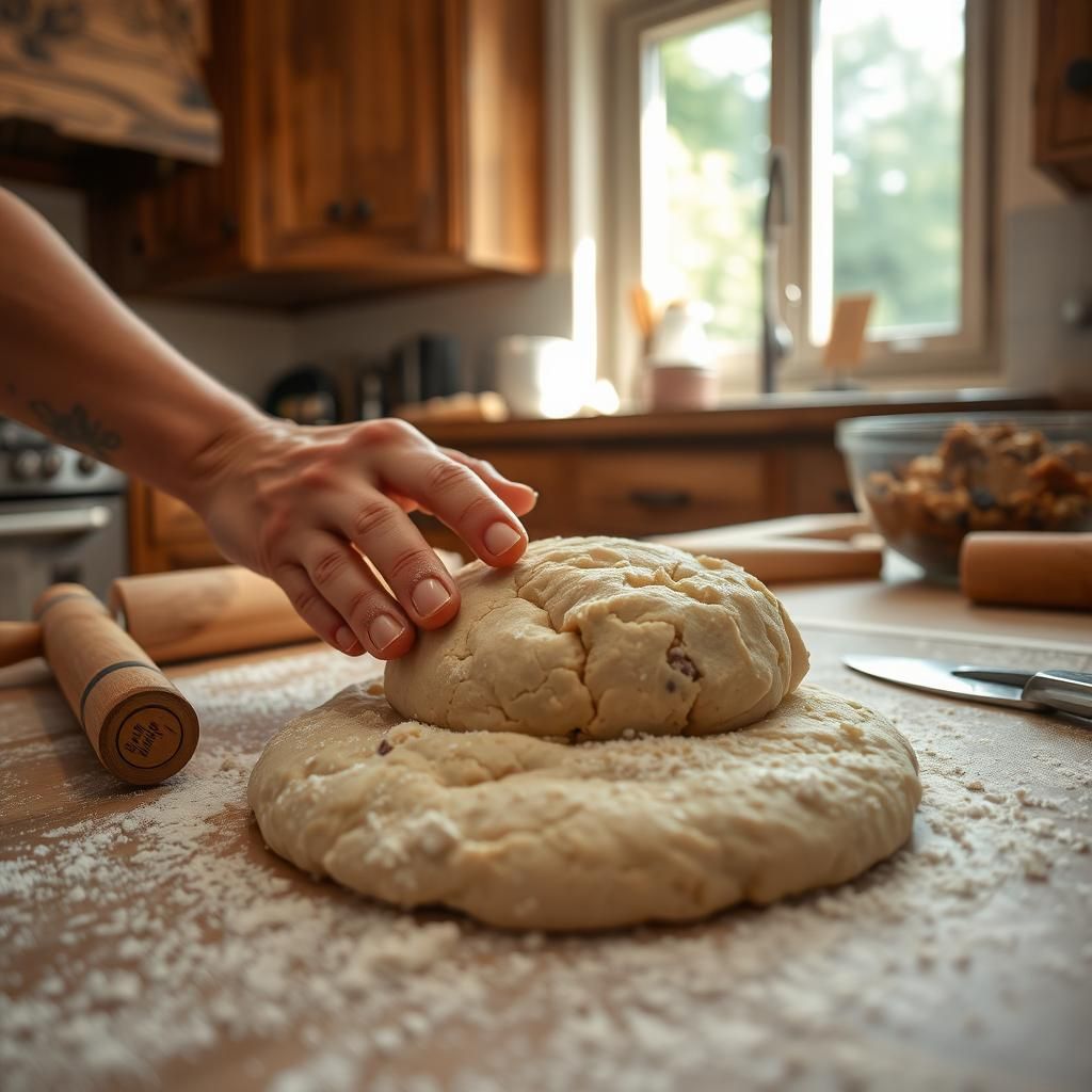 Dough Preparation for Keto Biscuits