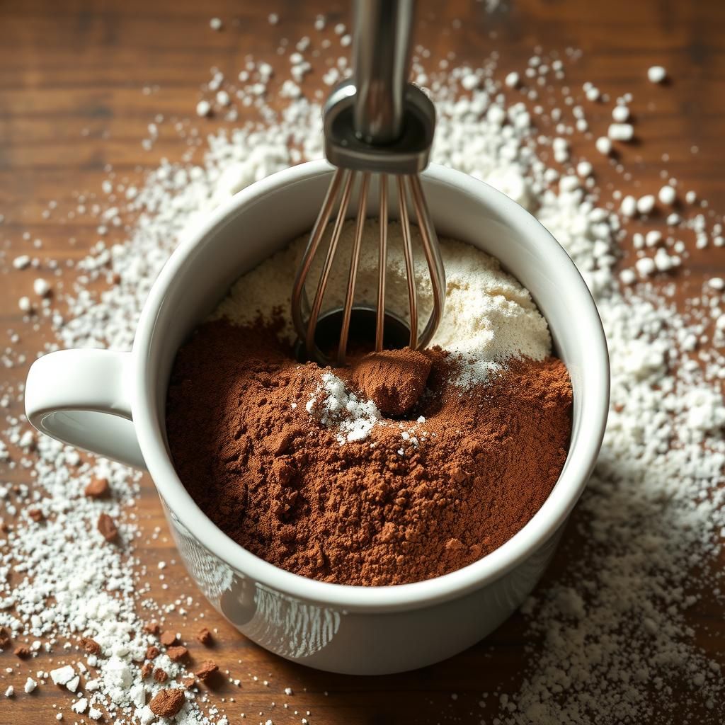 Dry Ingredients Mixing