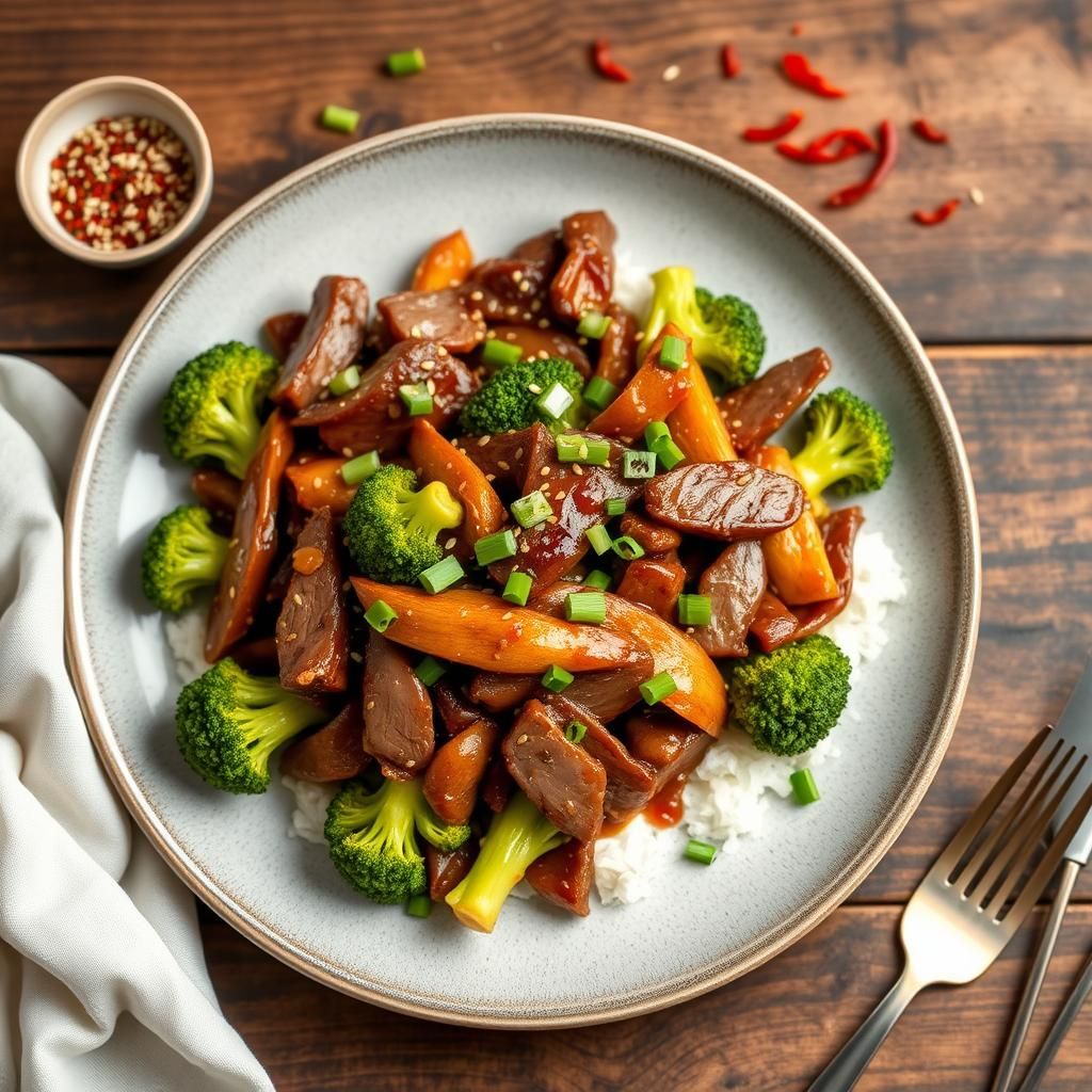 Keto Beef and Broccoli