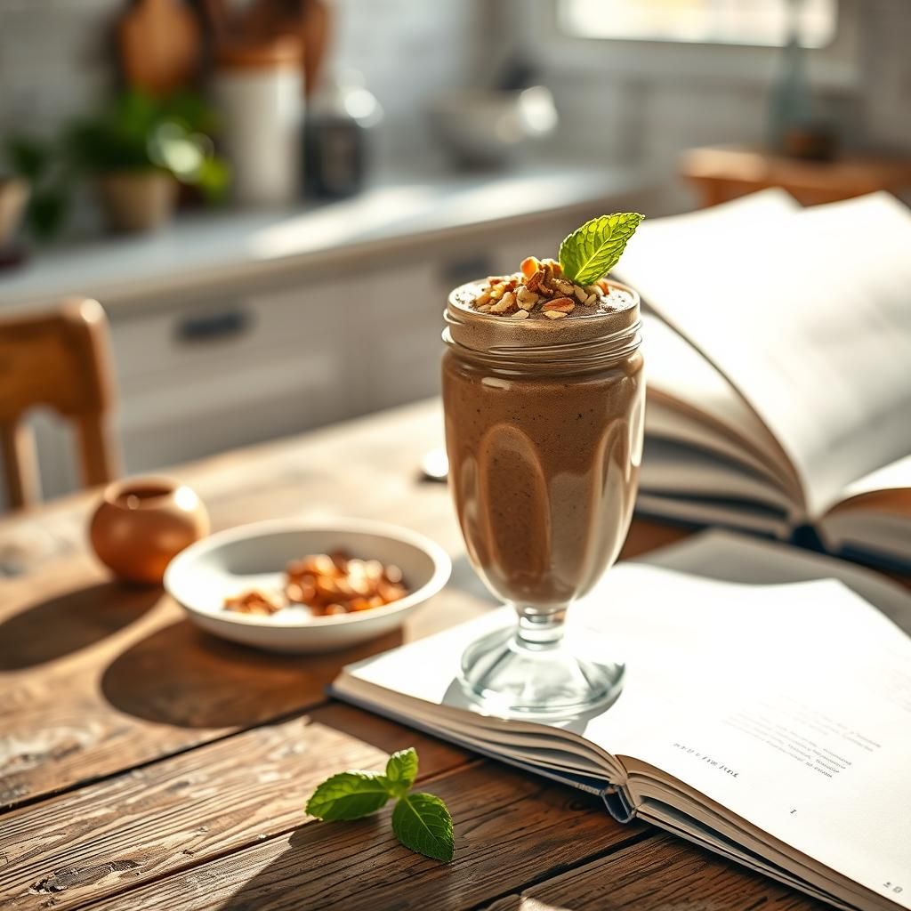 Final Presentation of a Keto Shake