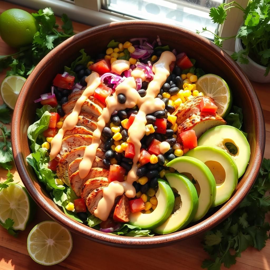 Final Salad Presentation