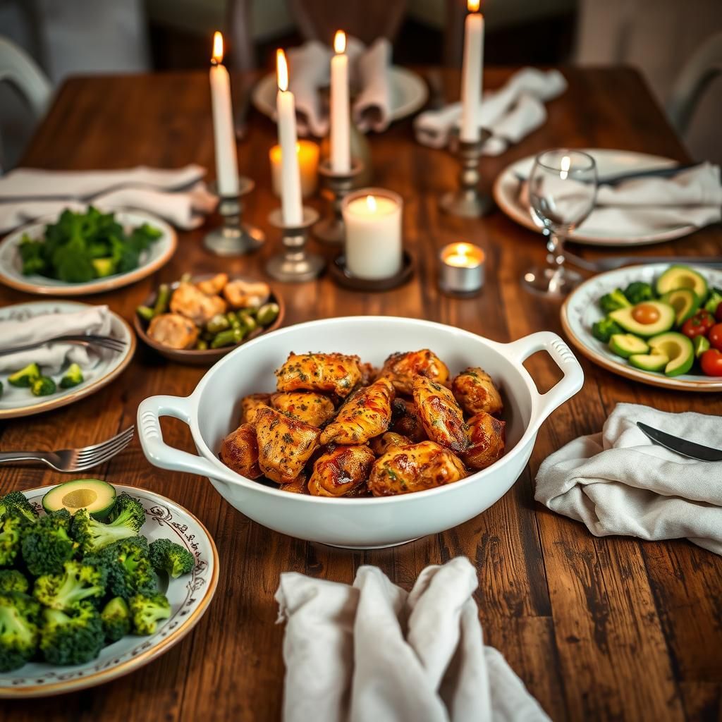 Full Meal Presentation