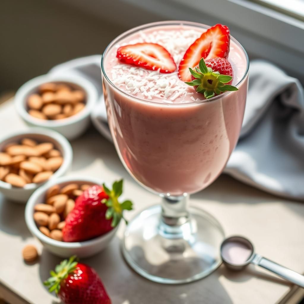 Garnishing the Smoothie