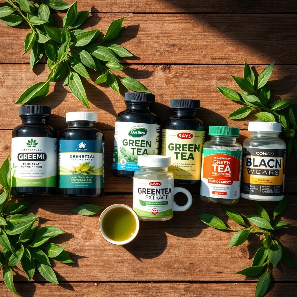 Green Tea Extract Packaging