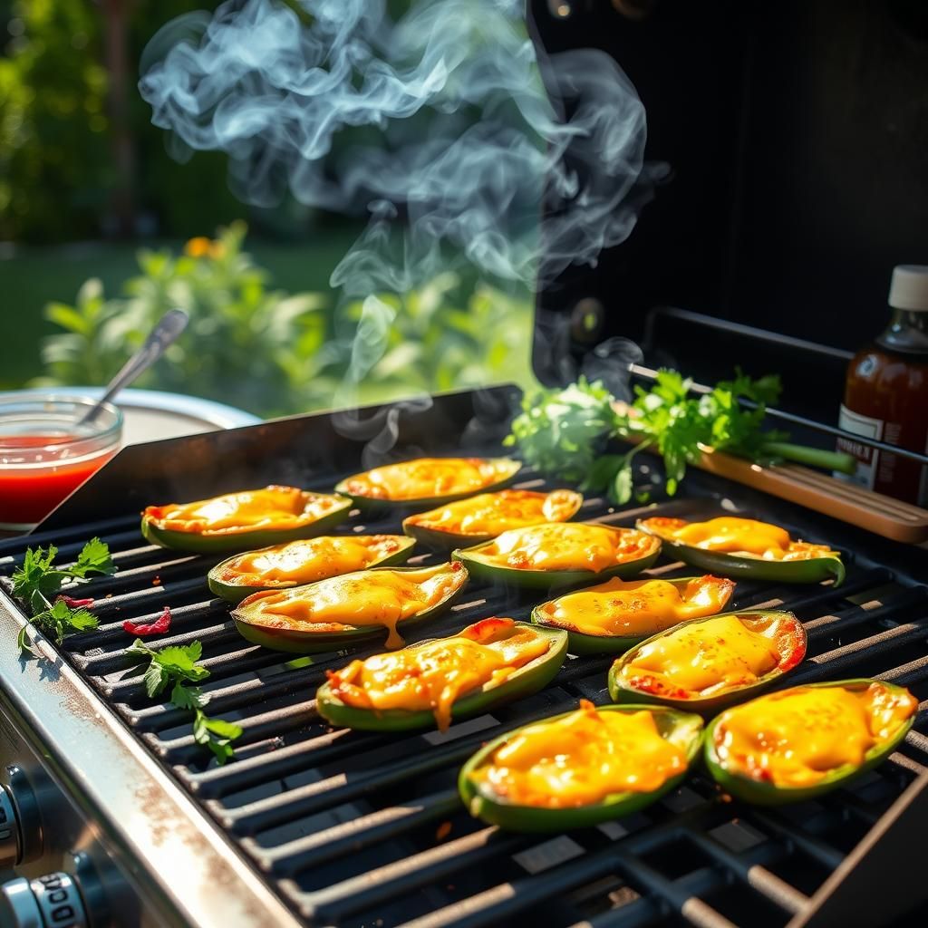 Grilled Jalapeño Poppers