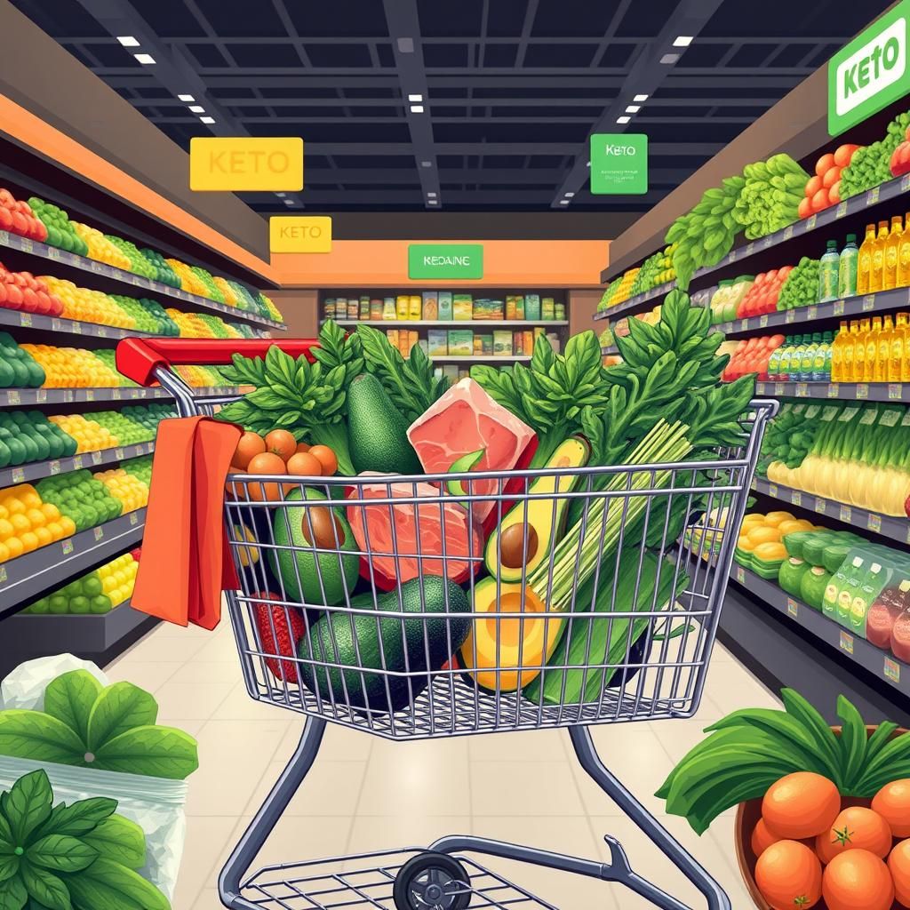 Grocery Shopping on Keto