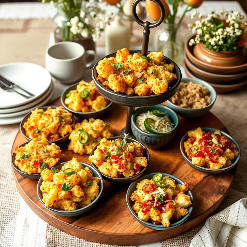 Hash Brown Variations Display