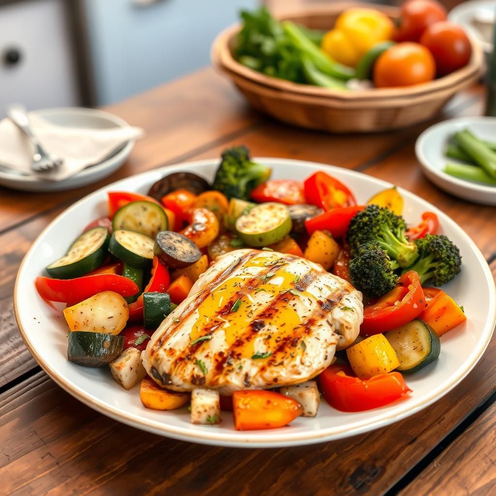 Healthy Home-Cooked Meal
