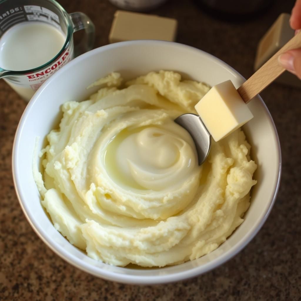 Incorporating Cream and Butter