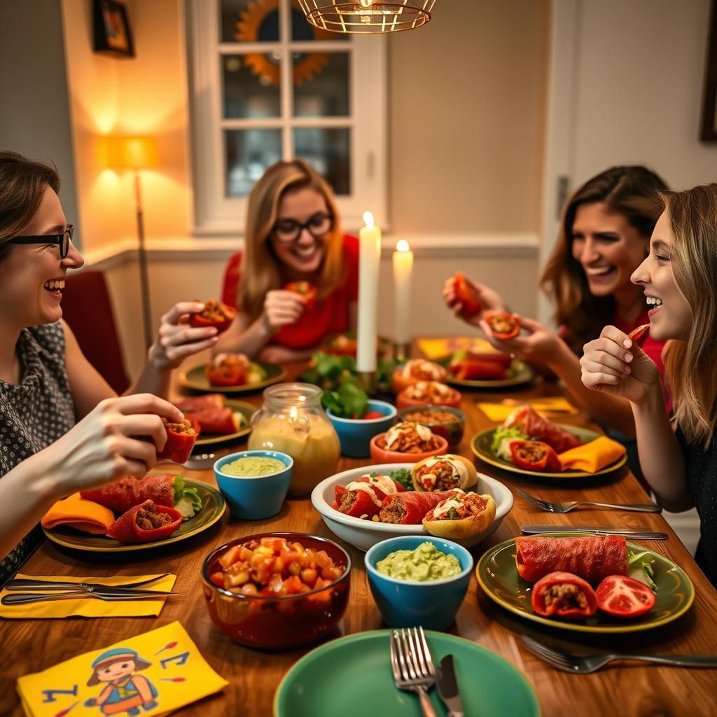 Indulging in Keto Taco Stuffed Mini Peppers