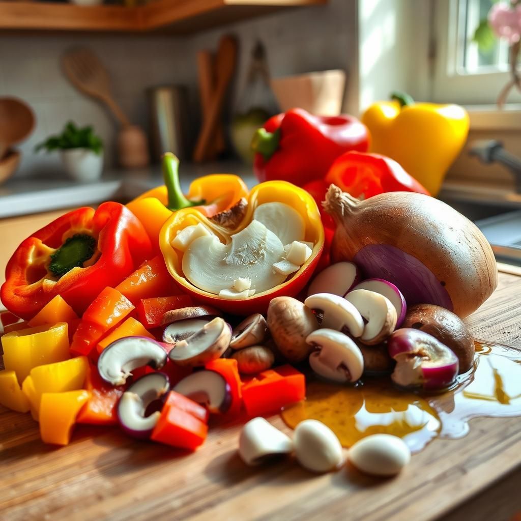 Ingredient Preparation Scene