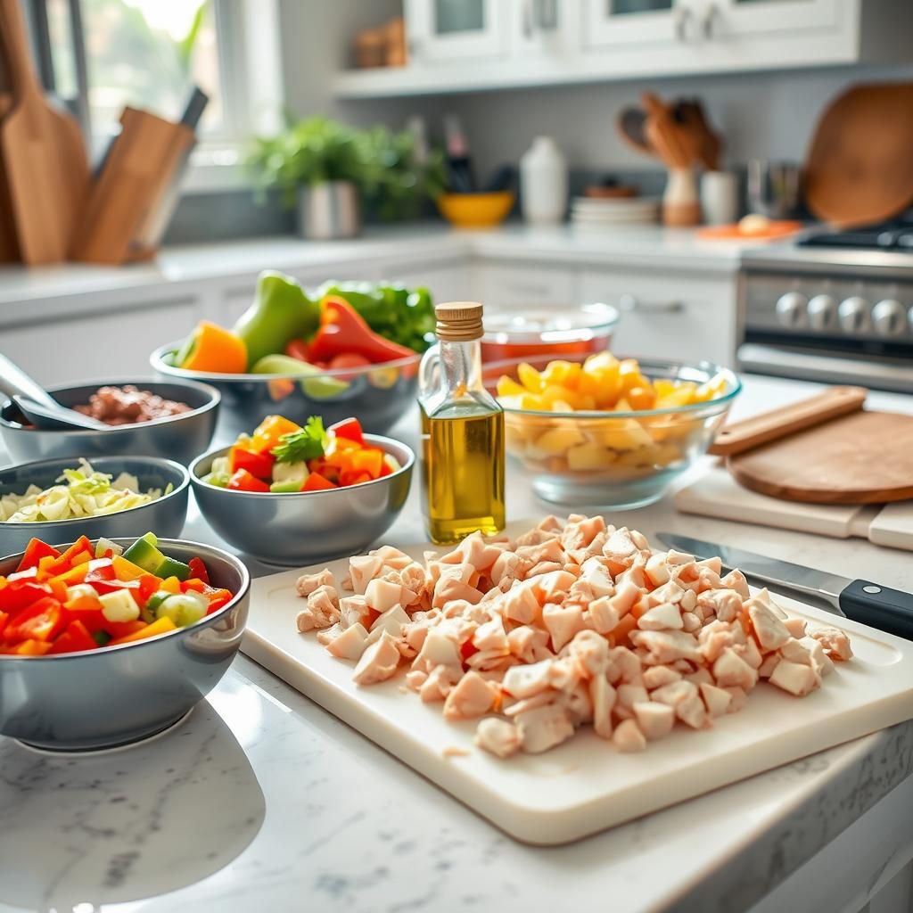 Ingredient Preparation Station