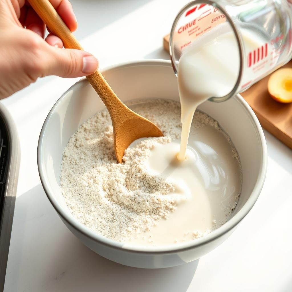 Mixing the Base - cooking process photo