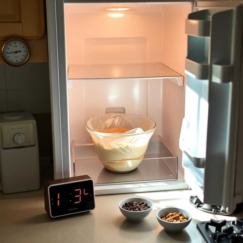 Chilling the Mixture