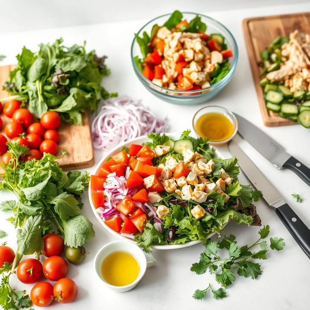 Ingredients Preparation Setup