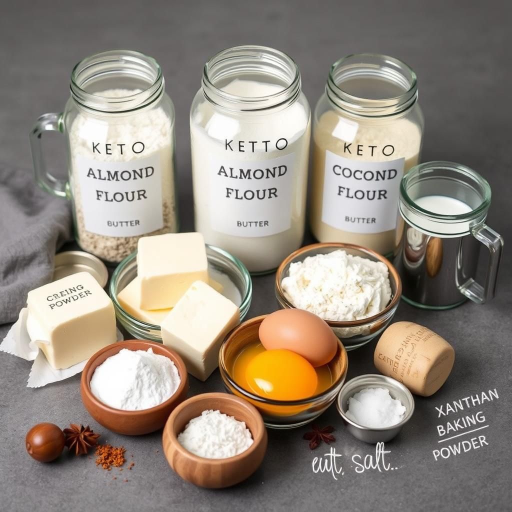Keto Biscuit Dough Ingredients