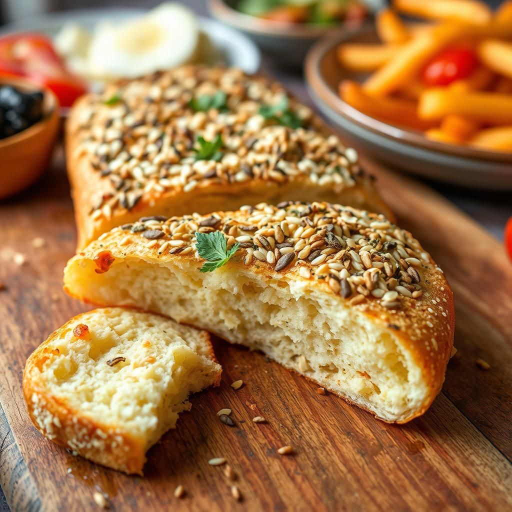 Keto Bread with Seasonings