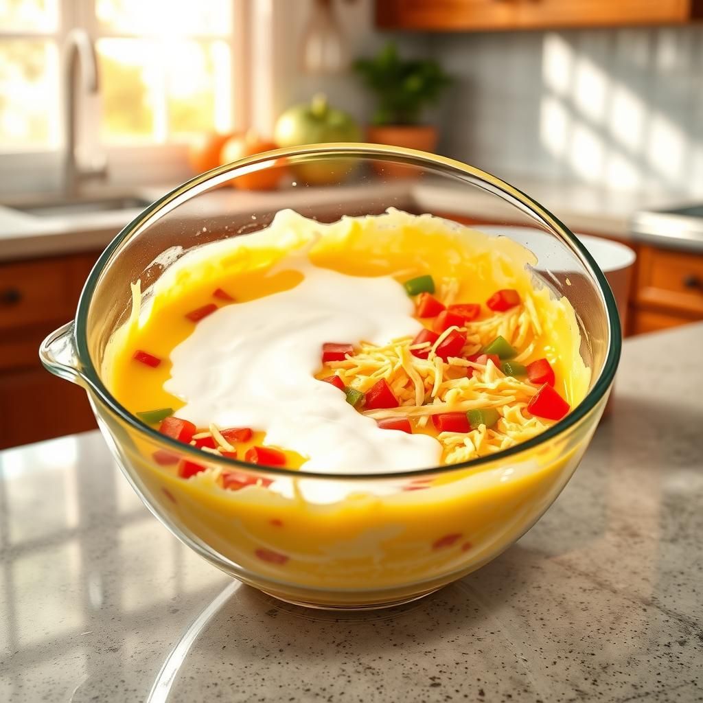 Keto Breakfast Casserole Ready to Bake