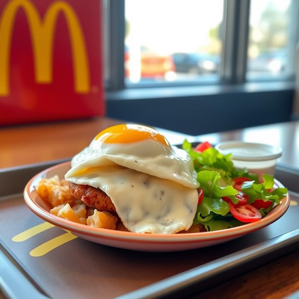 Keto McDonald's Breakfast