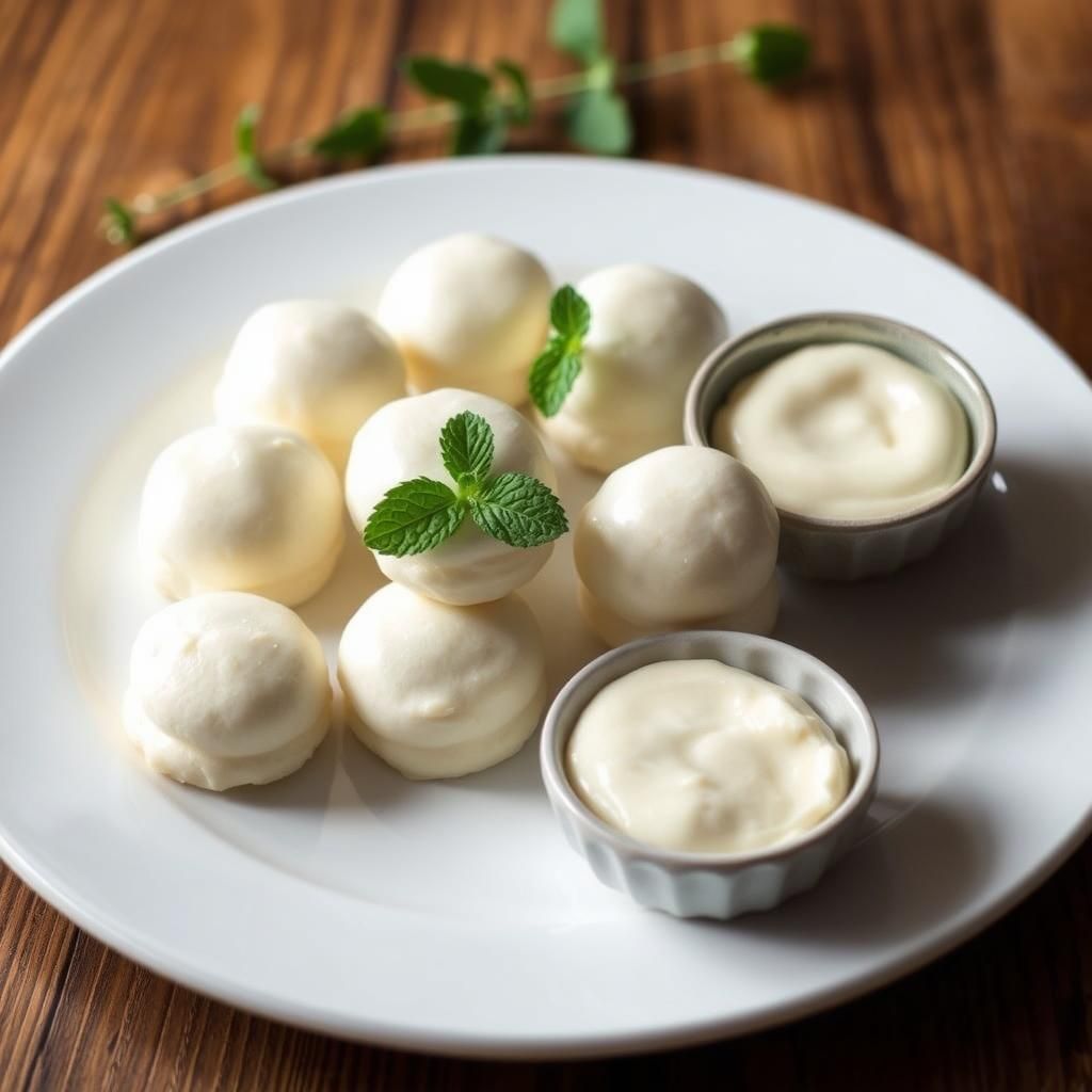 Keto Cheesecake Fat Bombs Ready to Serve