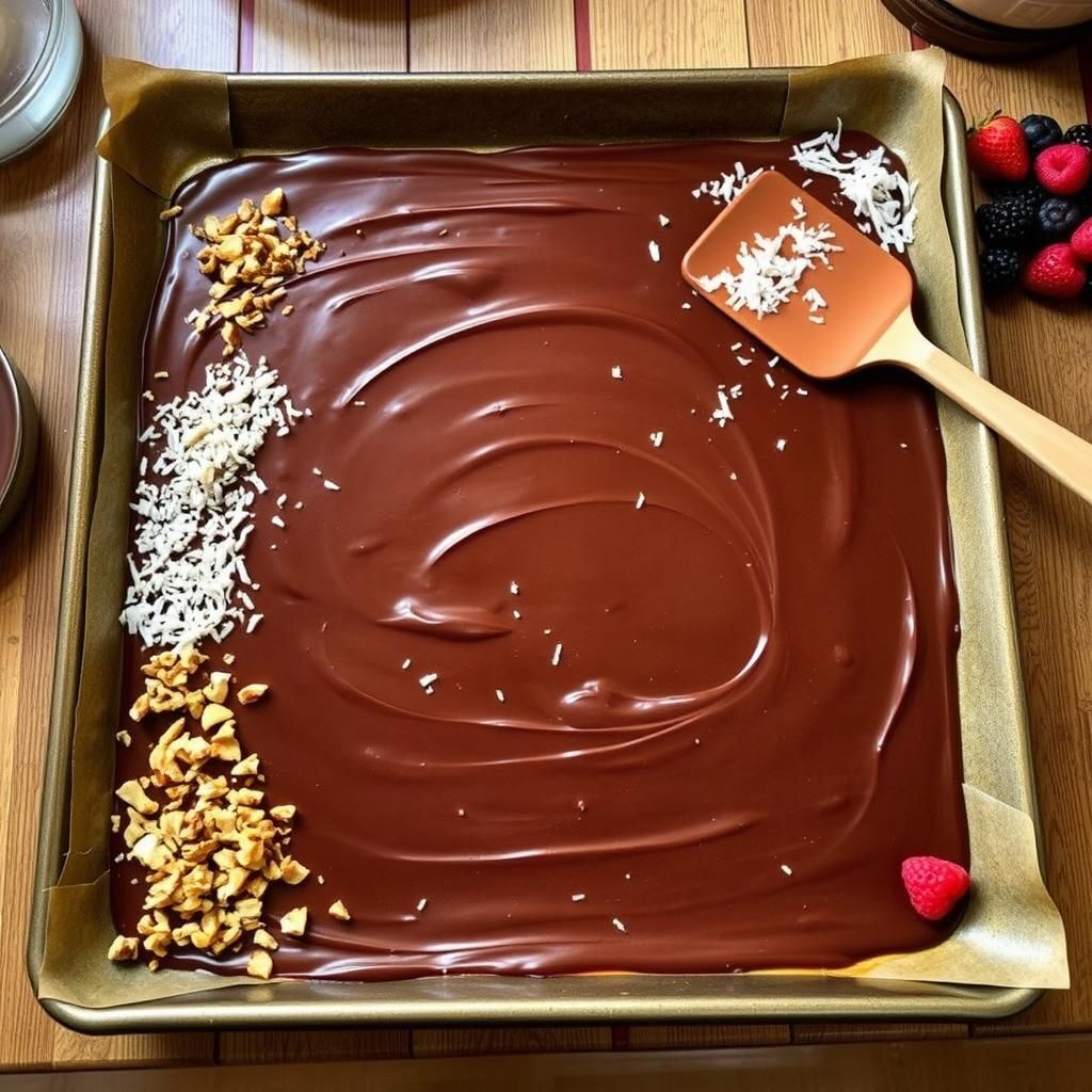 Keto Chocolate Bark Creation