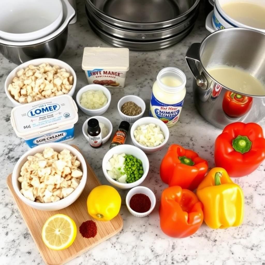 Keto Crab Dip Ingredients