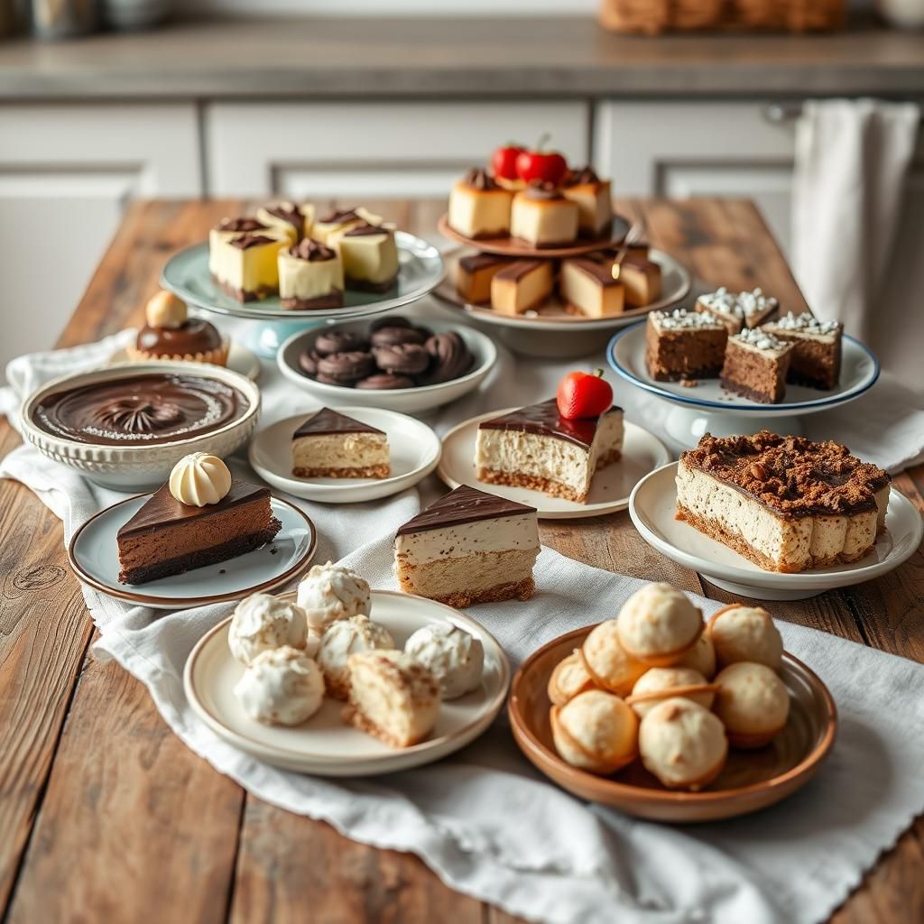 Keto Dessert Table Display