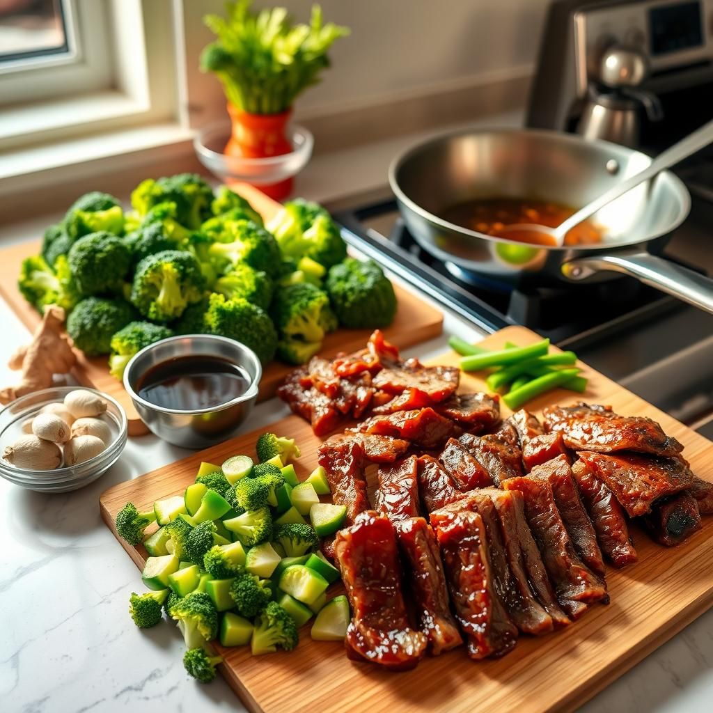 Preparing the Beef
