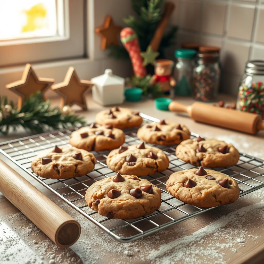 Keto Holiday Baking Scene