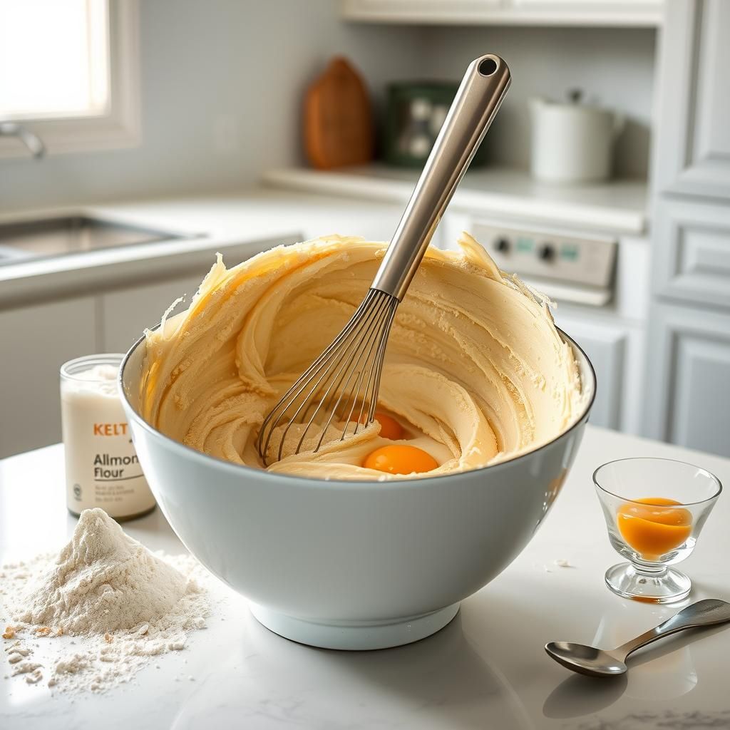 Prepare the Keto Pancake Batter