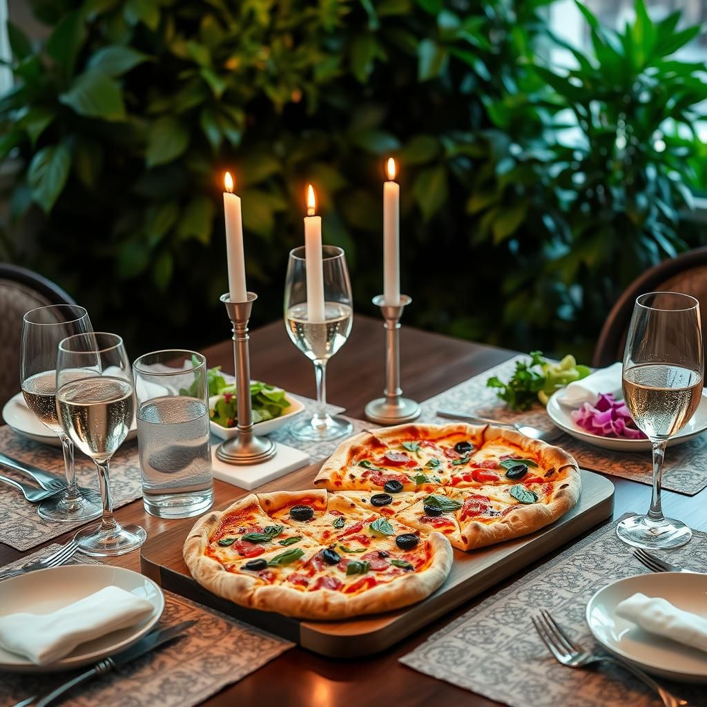 Keto Pizza Dining Experience