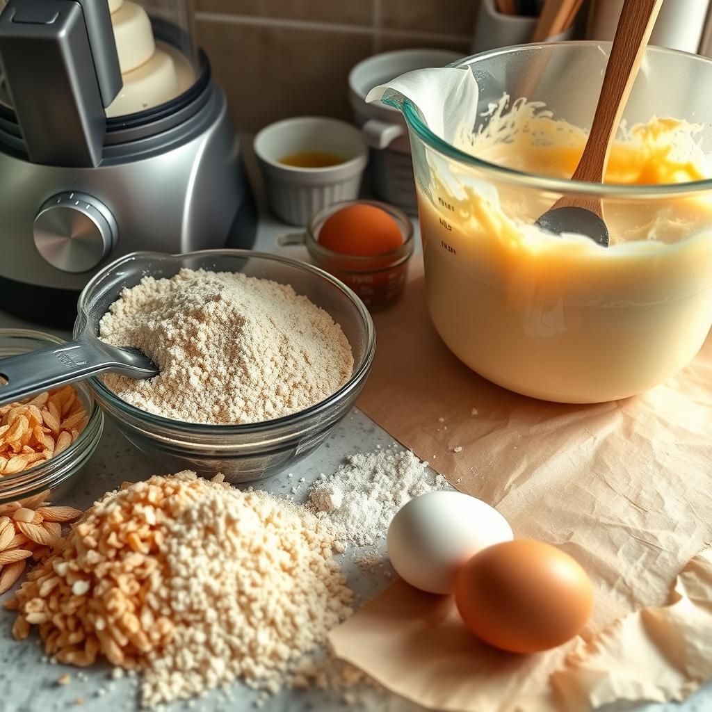 Keto Pork Rind Bread Preparation