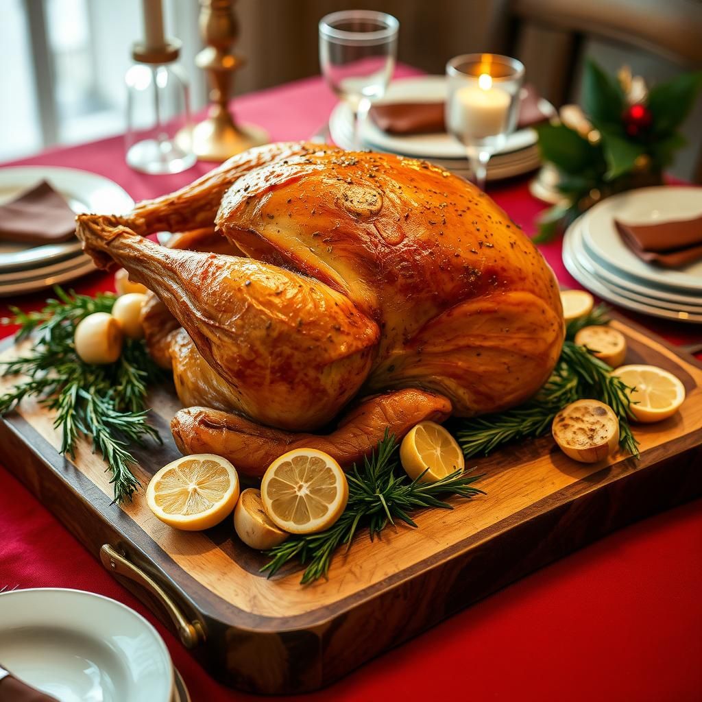 Keto Roasted Turkey Preparation
