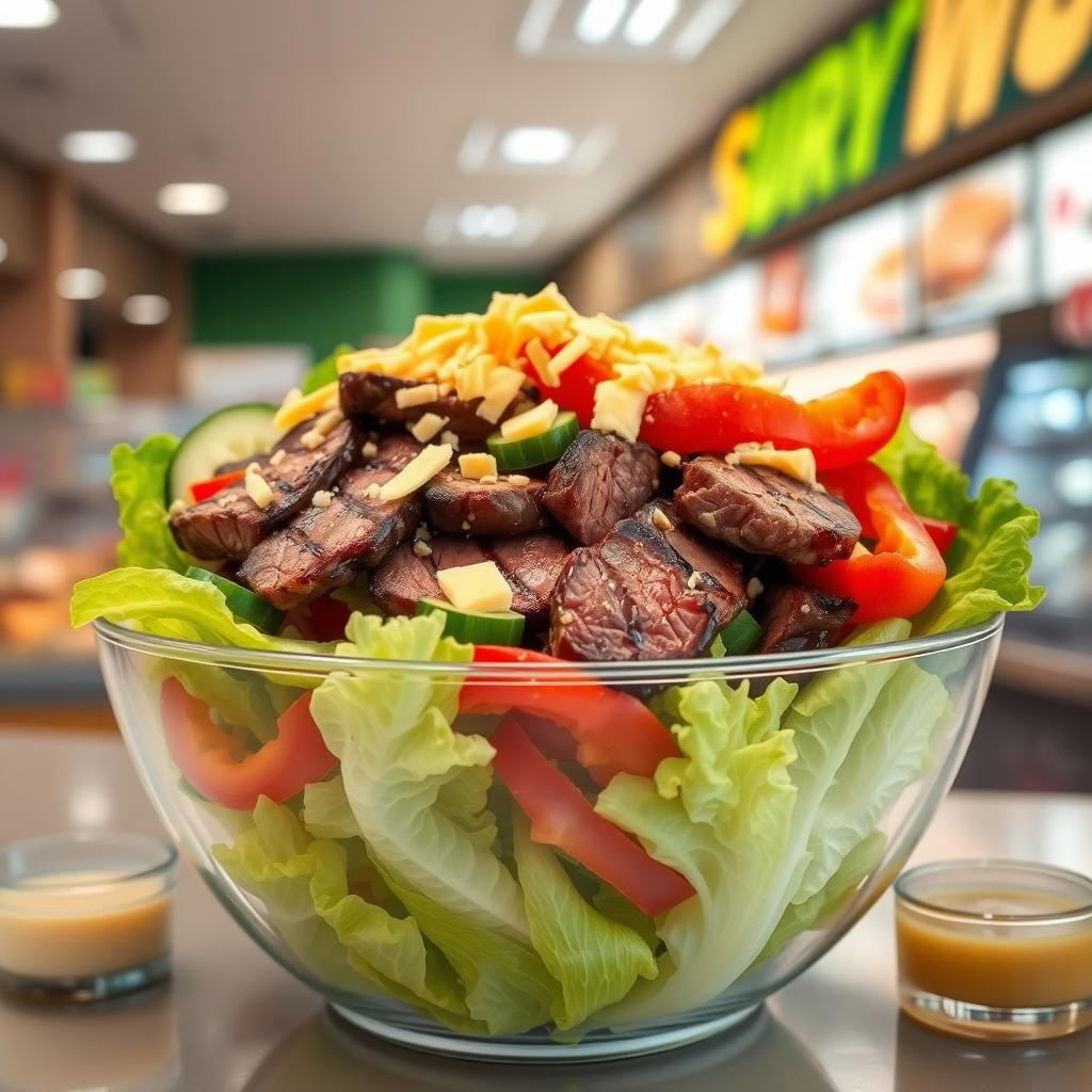 Keto Subway Salad Bowl