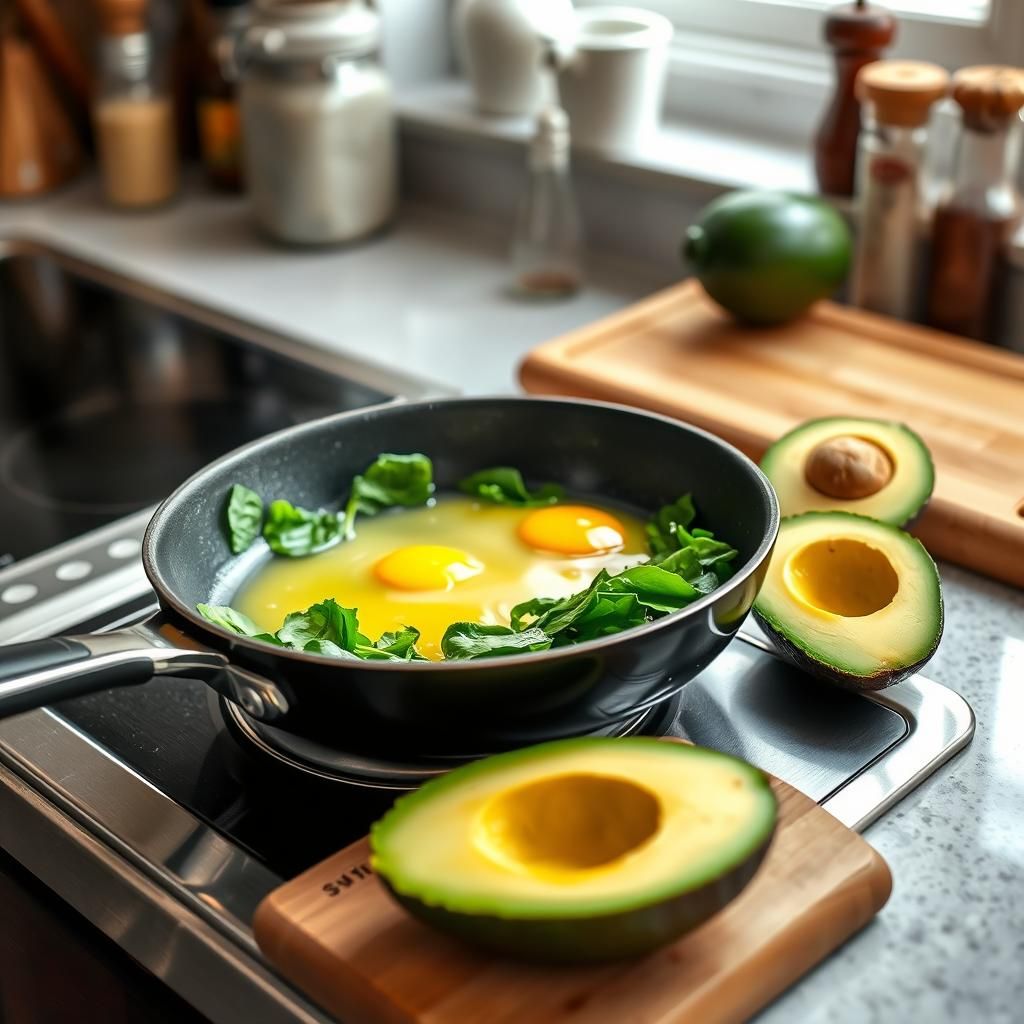 Keto Scrambled Eggs Preparation