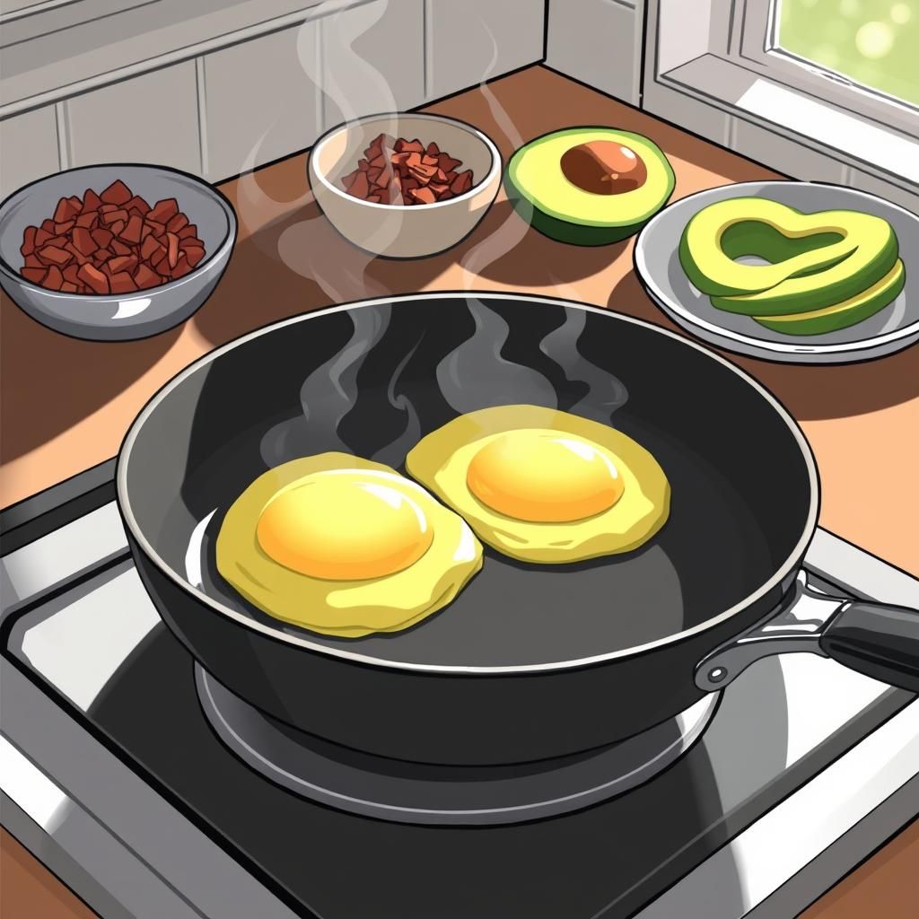 Keto Scrambled Eggs Preparation