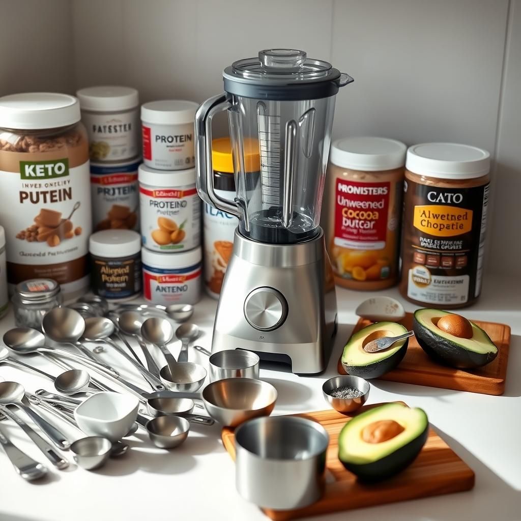 Keto Smoothie Prep Station
