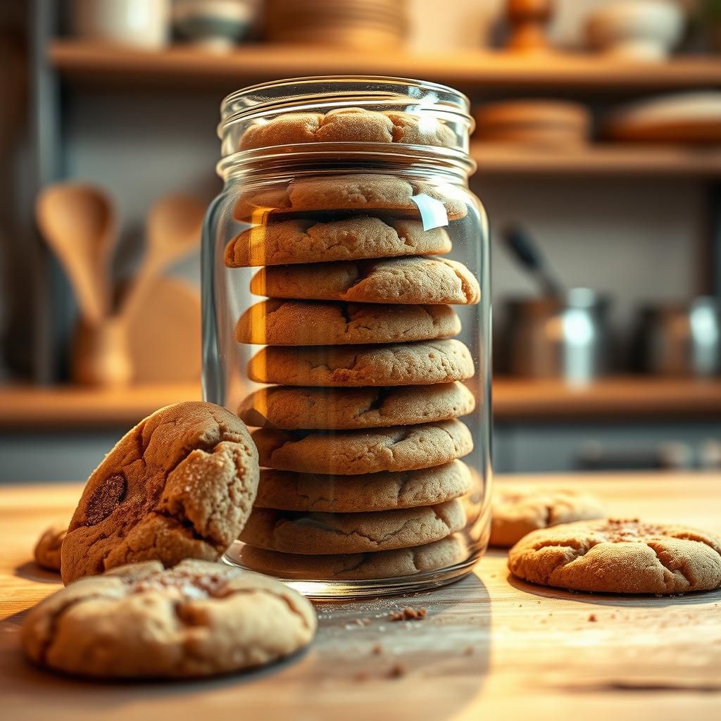 Keto Snickerdoodles in a Jar