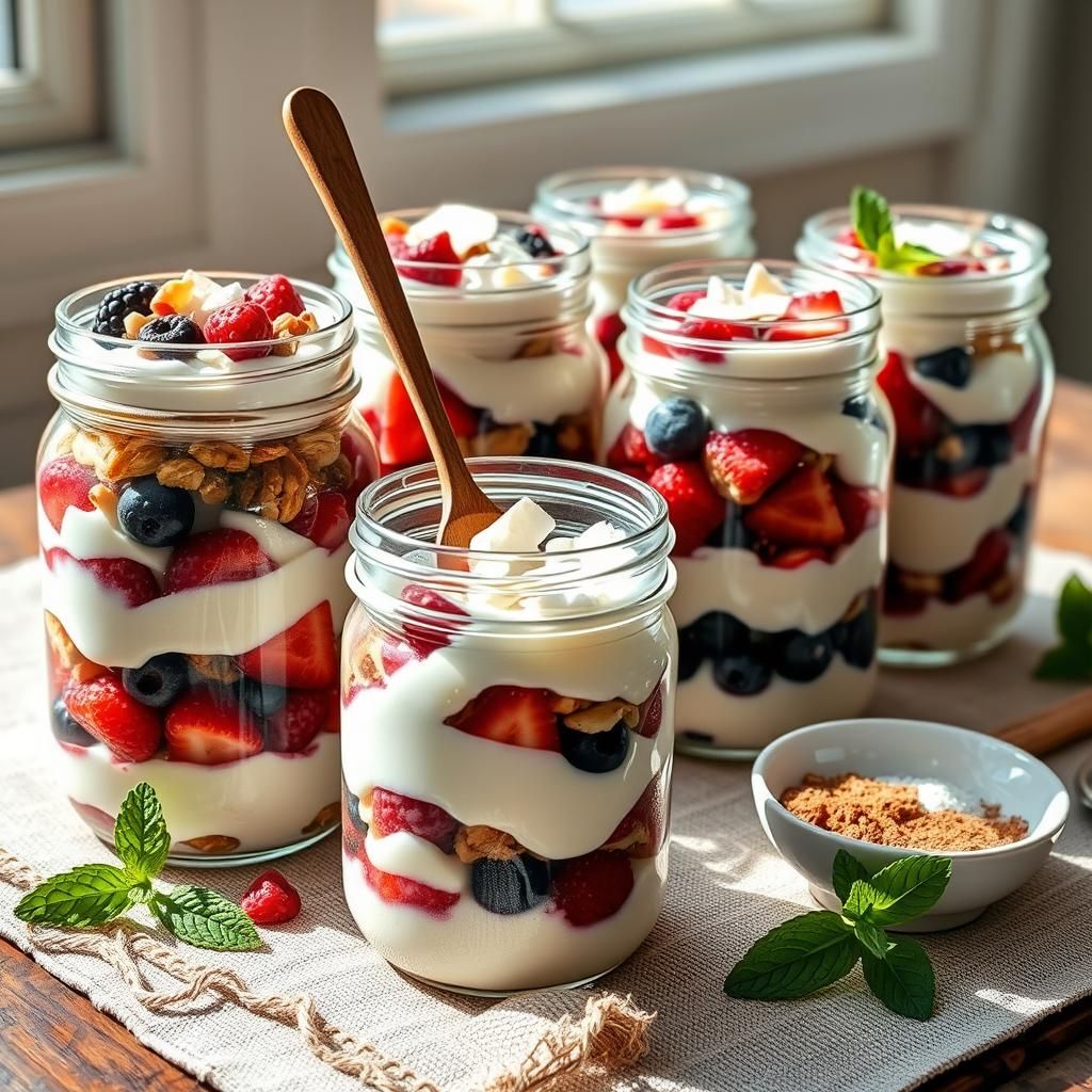Keto Yogurt Parfaits Layered to Perfection