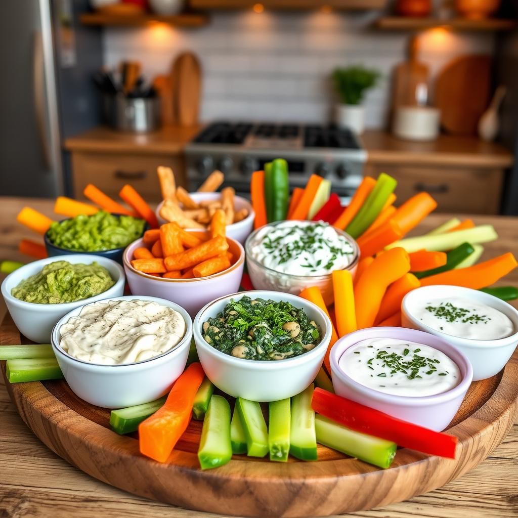 Selection of Keto Dips