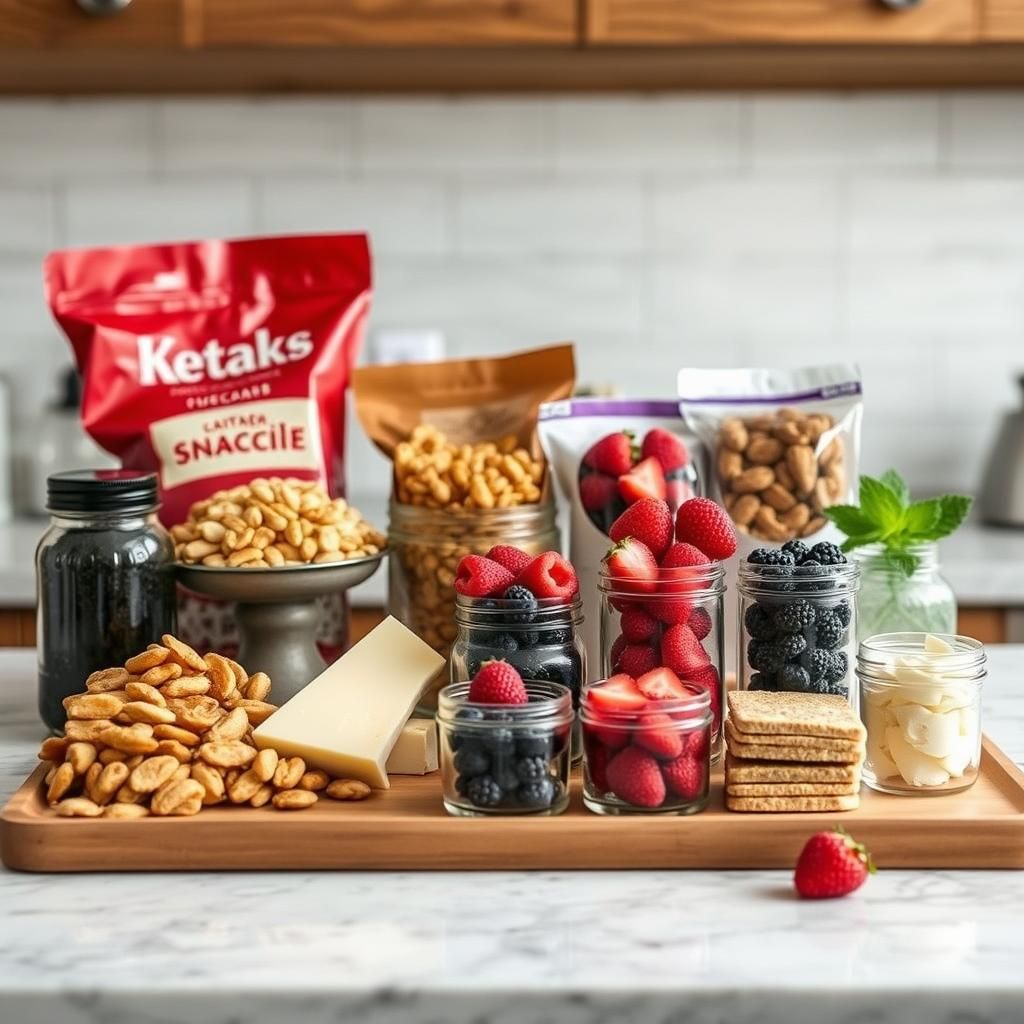 Keto-Friendly Snack Station