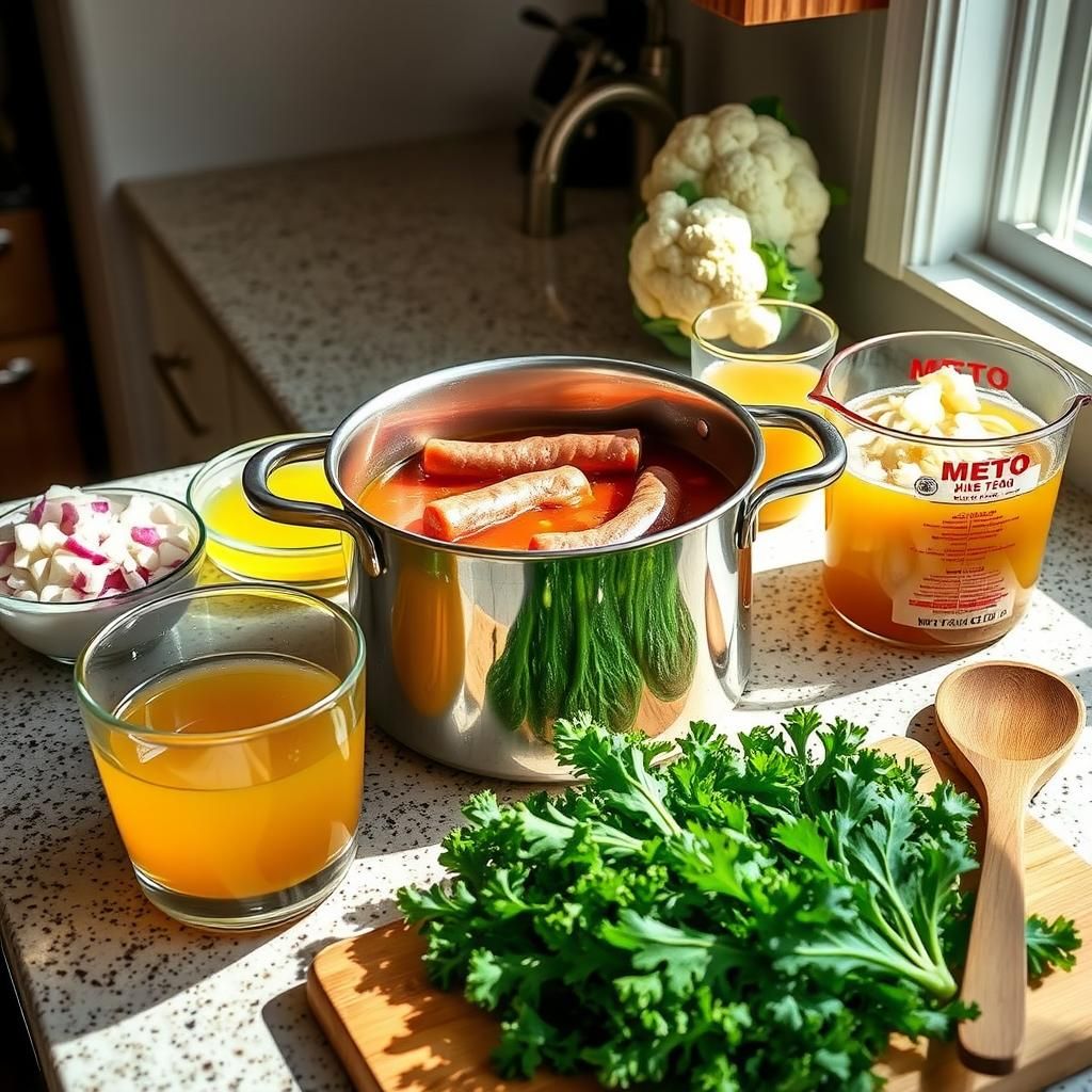 Keto-Friendly Zuppa Toscana