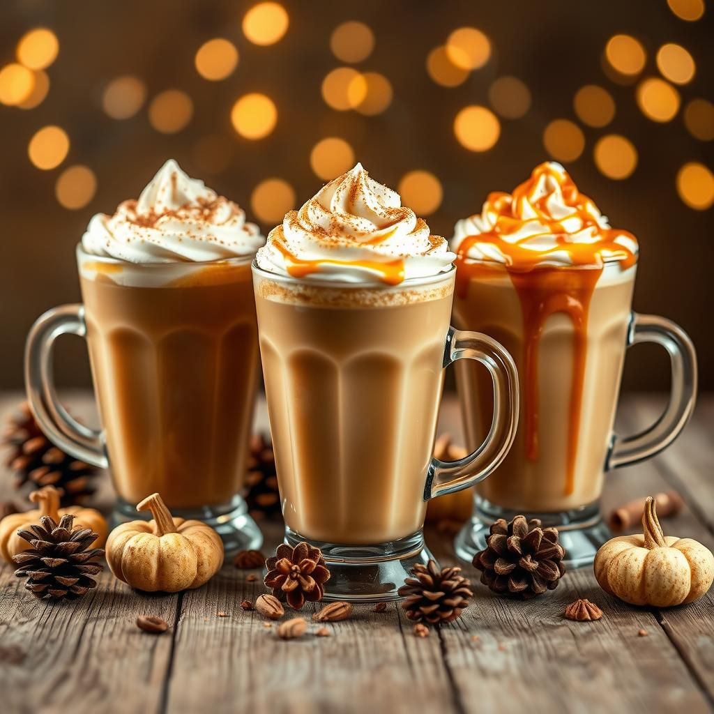 Lattes Ready to Serve