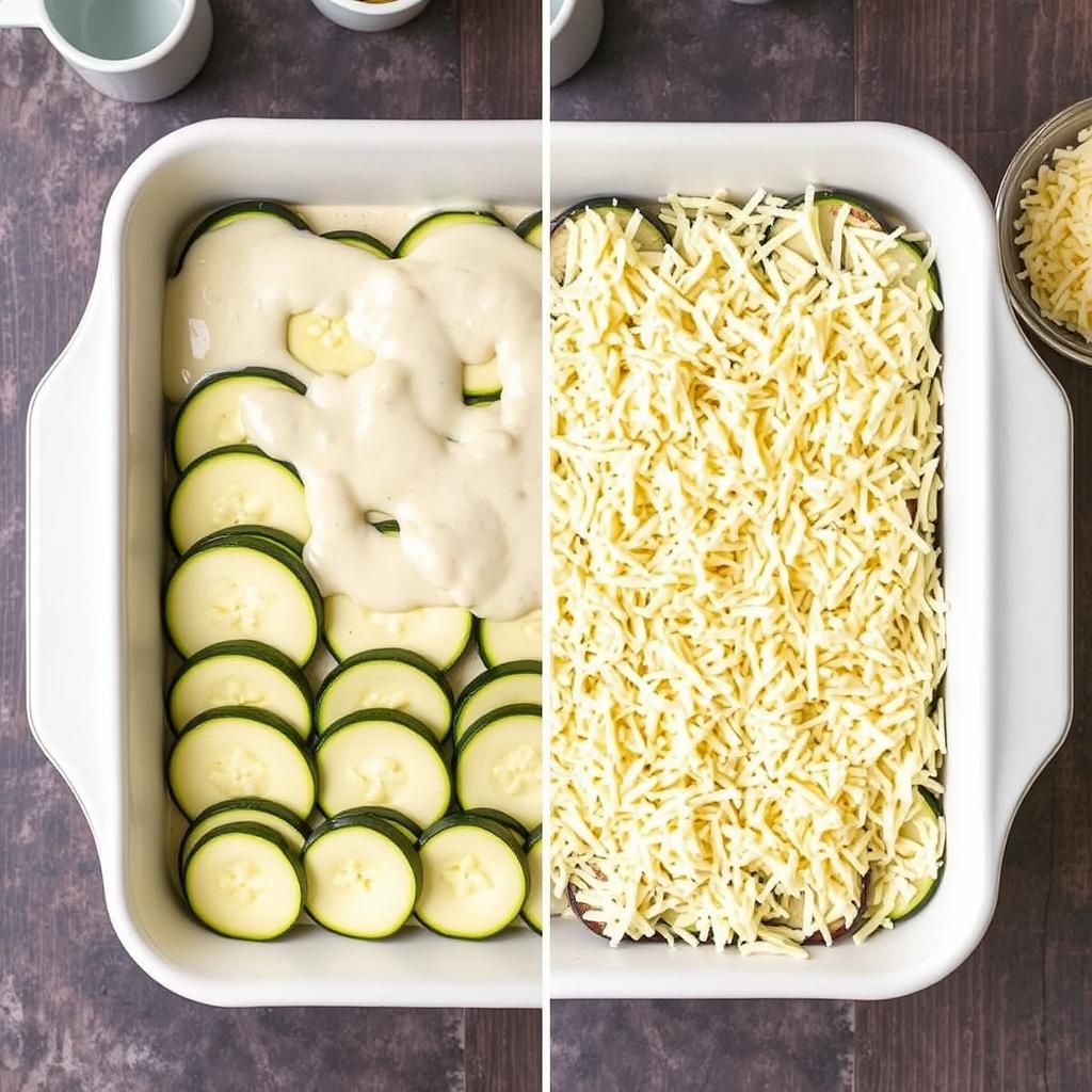 Layering the Au Gratin