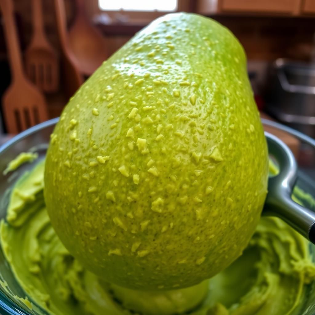 Mashing Avocado