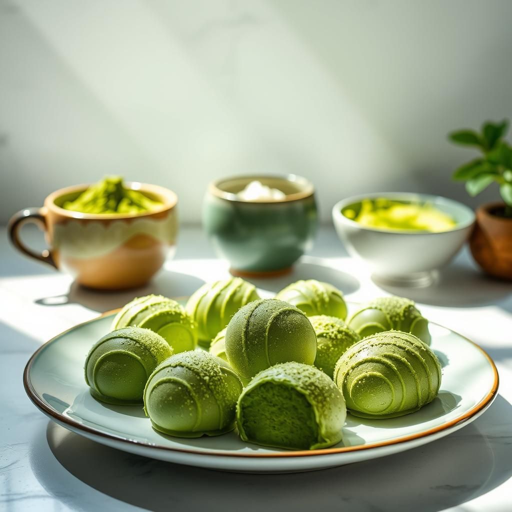 Matcha Green Tea Fat Bombs