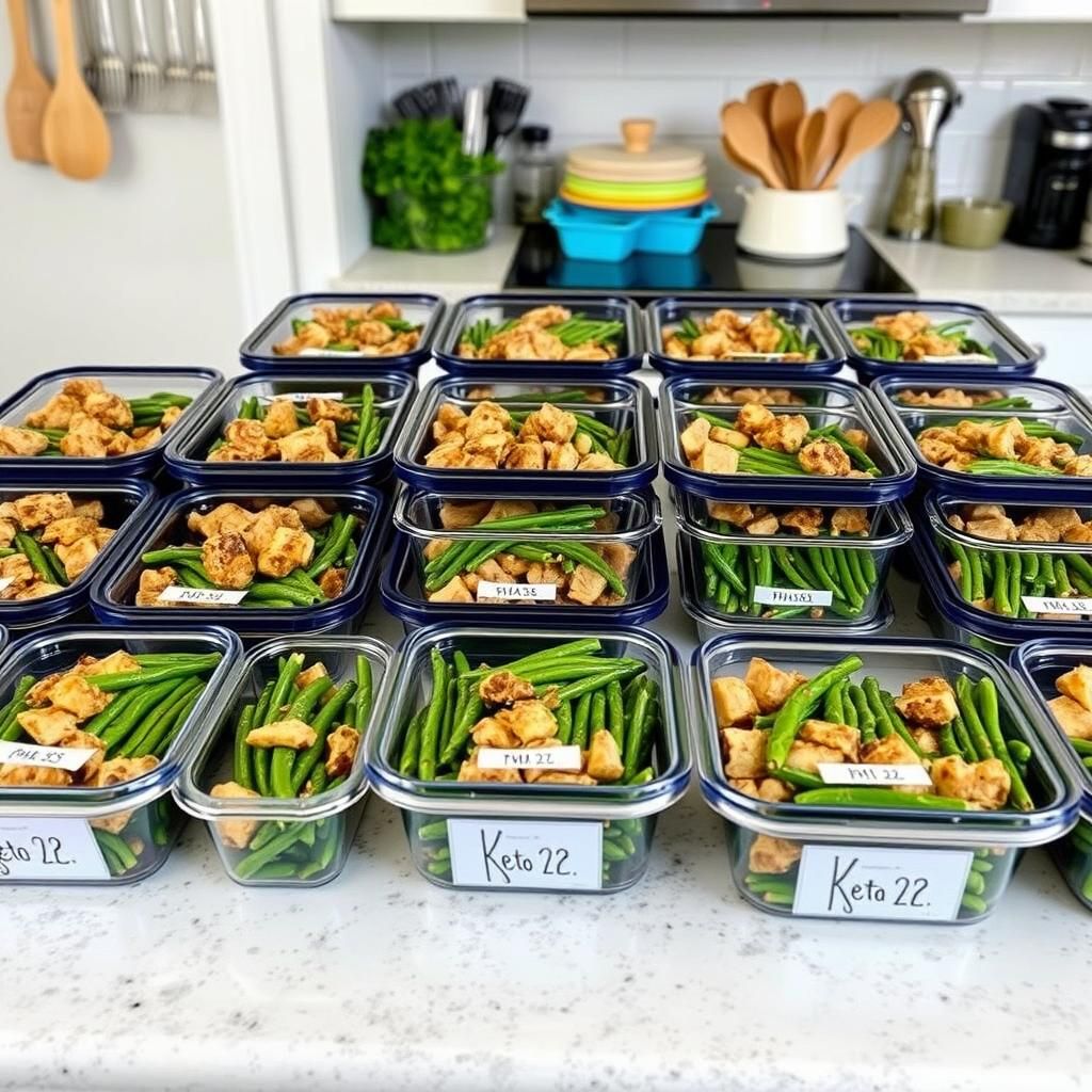 Meal Prep for Keto Success